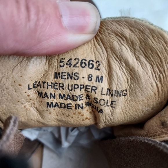 GBX leather chukka boots, Men's size 8M, brown - Picture 8 of 8